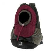 Ferribiella – Sac À Dos 7Kg Pour Chiens Et Chats Transport Stable Et Sécurisé – Taille 7 Kg – 43 x 20 x 48 cm – Bordeaux
