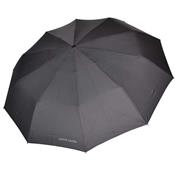 Grand parapluie pliant 10 baleines - automatique - noir