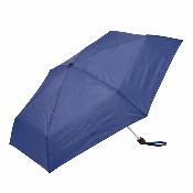 Mini parapluie pliant pour femmes - Ultra-léger et compact - Résistant au vent - Bleu nuit