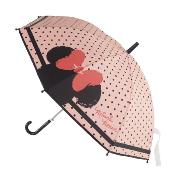 Parapluie enfant Disney - Parapluie pour fille rose - Poignée noire - Minnie