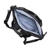 Sac à dos convertible pour femme - Léger et imperméable avec poche pour ordinateur portable jusqu'à 15" - Noir