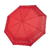 Parapluie pliant à ouverture manual - Résistant au vent - Rouge