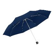 Parapluie pliant femme et homme - Léger et compact - Bleu Marine