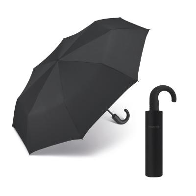 Parapluie pliant pour homme et femme - Système d'ouverture automatique - Noir