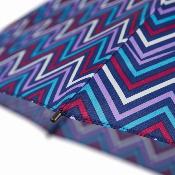 Mini parapluie pliant pour femme - Résistant au vent - Motif géométrique