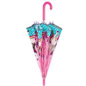 Parapluie transparent pour enfant - Bordure réfléchissante pour une visibilité optimale la nuit - Parapluie pour fille - Licorne