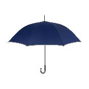 Parapluie long pour femme - Ouverture automatique - Protection Extra Large 120 cm - Bordure réfléchissante - Bleus