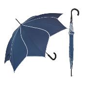 Parapluie long - Large 105 cm - Ouverture automatique - Bleu