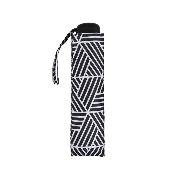 Parapluie Pliant Ultraléger et Compact pour Femme - Monochrome - Motif Hexagonal