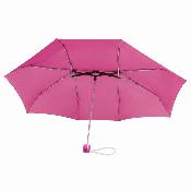 Parapluie pliant pour deux personnes - Vogue - Résistant au vent - Anti UV - Rose