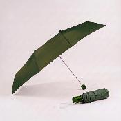 Parapluie pliant carré pour femmes - Grande toile de 102 cm - Résistant au vent - Adapté à 2 personnes - Vert olive