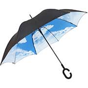 Parapluie ouverture inversée