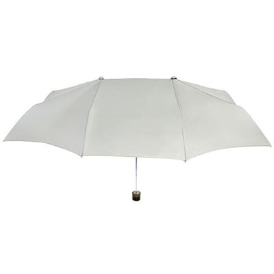 Parapluie pliant pour deux personnes - Vogue - Résistant au vent - Anti UV - Gris