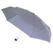 Micro parapluie femme Vogue - Résistant au vent - Damier bleu