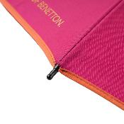 Mini parapluie pliant - Ouverture Automatiques - Poignée à bouton - Résistant au vent - Rose fuchsia