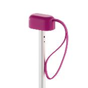 Mini parapluie pliant pour femme - Résistant au vent - Protection UV - Rose