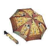 Parapluie pliant anti UV - Ouverture et fermeture - automatique - Motif artistique - Der Kuss
