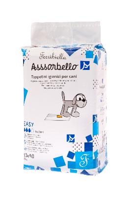 Ferribiella – Alèses Easy pour Chiens et Chiots – Protection Hygiénique et Absorption Élevée – 6 x 30 Pièces – 60 x 90 cm