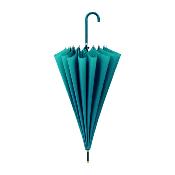 Parapluie pagode pour femme - 16 baleines - Vert paon