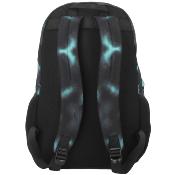 Sac à dos scolaire Annox NextGen - 31 x 19 x 46 cm - 38 L - Noir/Sarcelle