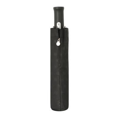Parapluie pliant pour homme Bugatti - Ouverture et fermeture automatiques - Résistant au vent - Large diamètre - Noir