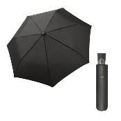 Parapluie pliant unisexe - Ouverture et fermeture automatiques - Noir