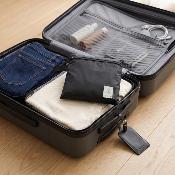 Imperméable pliable et imperméable avec pochette - Noir botanique - Taille L