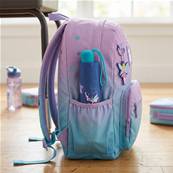 Mini parapluie pour enfants - Léger et compact - Avec bande réfléchissante - Étoile bleue