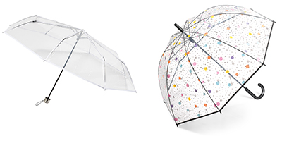 parapluie transparent pour femme