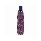 Mini parapluie pliant pour femme - Résistant au vent - Motif géométrique