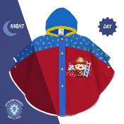 Poncho de pluie enfant bleu Fulap Jr