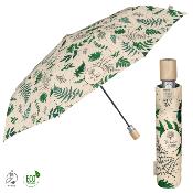 Parapluie pliant et écologique - Ouverture automatique - Large protection 96 cm - Vert