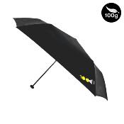 Mini Parapluie pliant por femme - Avec protection anti-UV - Ultra-léger 100g - Résistant au vent - Noir