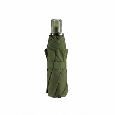 Parapluie pliant carré pour femmes - Grande toile de 102 cm - Résistant au vent - Adapté à 2 personnes - Vert olive