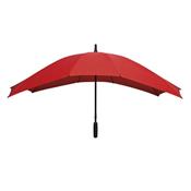 Parapluie droit pour deux - ouverture manuelle - rouge