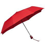 Parapluie femme - pliant - ouverture automatique - rouge