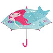 Parapluie fille enfant avec bordure phosphorescente - Sirène