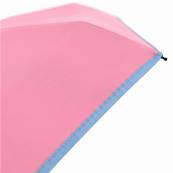 Mini parapluie pliant - Ouverture et fermeture automatiques - Poignée à molette - Ultra Léger et Ultra Minuscule - Résistant au vent - Rose Pastel