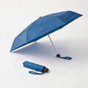 Mini parapluie pliant pour femmes - Ultra-léger et compact - Résistant au vent - Bleu