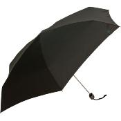 Parapluie pliant - Ouverture manuelle - Noir avec détails bleus