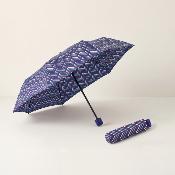 Mini parapluie pliant pour femme - Résistant au vent - Motif géométrique