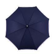 Parapluie Le "Made in France" -  Solide et Résistant au vent - Bleu marine evec un galon tricolore