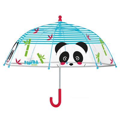 Parapluie cloche enfant avec bordure phosphorescente - Panda