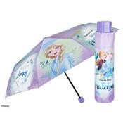 Mini parapluie pliant pour enfant - Parapluie solide et résistant au vent - Frozen 2 - Parapluie fille