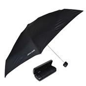 Parapluie Pierre Cardin - ultra léger - pliant - noir - étui façon carbone