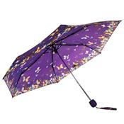 Parapluie pliant - Compact 24 cm - Léger - Papillons - Violet