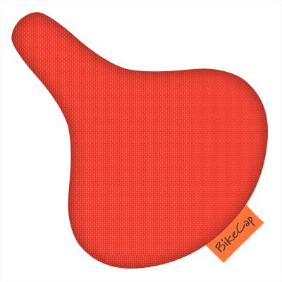 Housse de selle de vélo - Rouge Uni