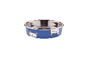 Ferribiella – Gamelle Bella Xxs pour Petits Chiens et Chats – Stable et Hygiénique – 150 ml – Ø10 cm – Bleu Clair