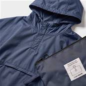Poncho imperméable pliable pour homme et femme - Multi-usage et imperméable - Bleu