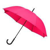 Parapluie long femme à ouverture automatique - Rose